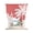 Coral, White, Cream, variant on Yellow Palm Trees Tie Up Curtains for Small Windows,Adjustable Rod Pocket Valance 45 Inch Short, Farmhouse Tropical Summer Beach Window Treatment Balloon Roman Blind Shade, 34" x 45"