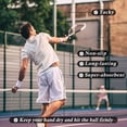 thumbnail image 3 of Raqueta de tenis y bádminton Overgrips Pangda, 100 piezas, color blanco, 3 of 7