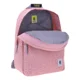thumbnail image 4 of Mochila Grande Chenson 1818 Juvenil Escolar Dama 1866485-p Color Rosa Diseño de la tela Colors, 4 of 6