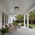 thumbnail image 6 of Hinkley Lighting - Republic - 16W 2 LED Outdoor Medium Flush Mount-6.5 Inches, 6 of 19