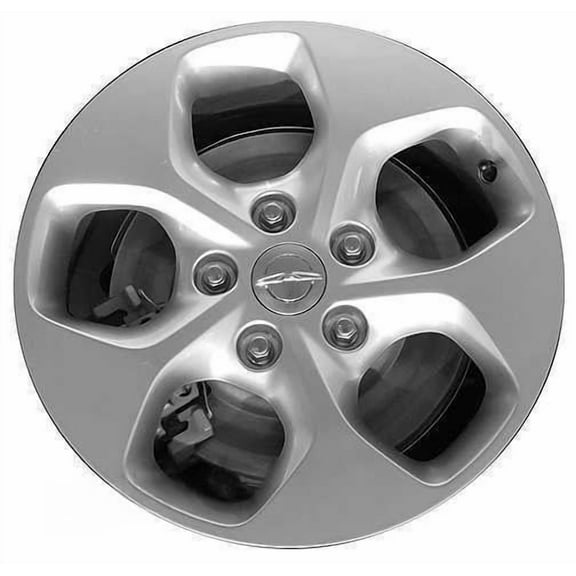 For 2017-2020 Chrysler Pacifica 17 Inch Powder-Coated Silver Alloy - Genuine OEM Rim - Road Ready Van Wheel