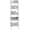 White, variant on B8 Kids Bookshelf Wall Mounted, 5-Tier Wall Bookshelf for Kids, Children's Bookcases Organizer for Toys and Books, Metal Toddler Book Shelves for Nursery, Bedroom, Living Room, Black