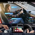 thumbnail image 4 of Wireless CarPlay Adapter for iPhone, Converts Wired to Wireless CarPlay Adapter, CarPlay Dongle Stick for Apple Wired CarPlay Cars & for iPhone 6 iOS 10+, USB & Type-C, for Gifts, Black, 4 of 10