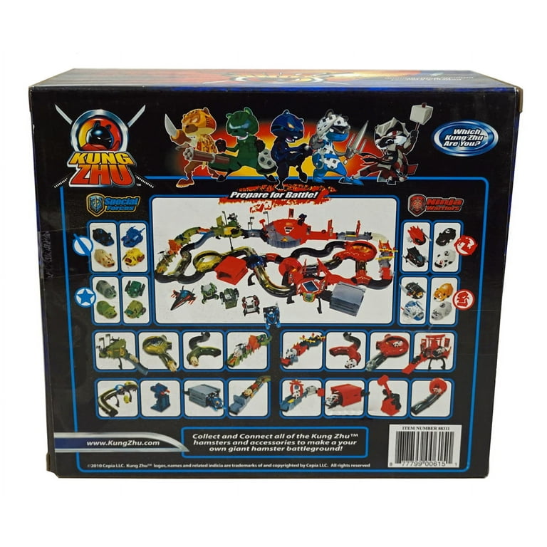 Zhu Zhu Pets Kung Zhu Vehicle Ninja Warrior Spider Skull