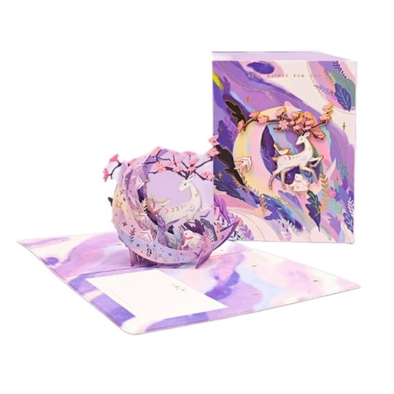 Charm Birthday Card 3D Greeting Card Perfect for All Age PopUp Birthday Card