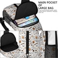 thumbnail image 4 of Sling Backpack,Trick or Treat Halloween Pattern Crossbody Bag with Water Bottle Holder,Waterproof Sling Bag for Men/Women with Chest Phone Holder for Hiking,Travel, 4 of 6