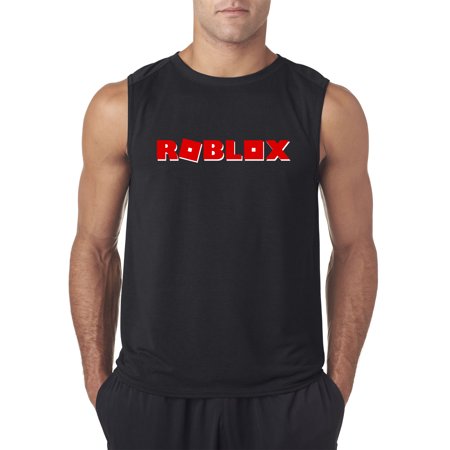 New Way 922 Men S Sleeveless Roblox Logo Game Filled Xl Black - new way 922 men s sleeveless roblox logo game filled xl black walmart com