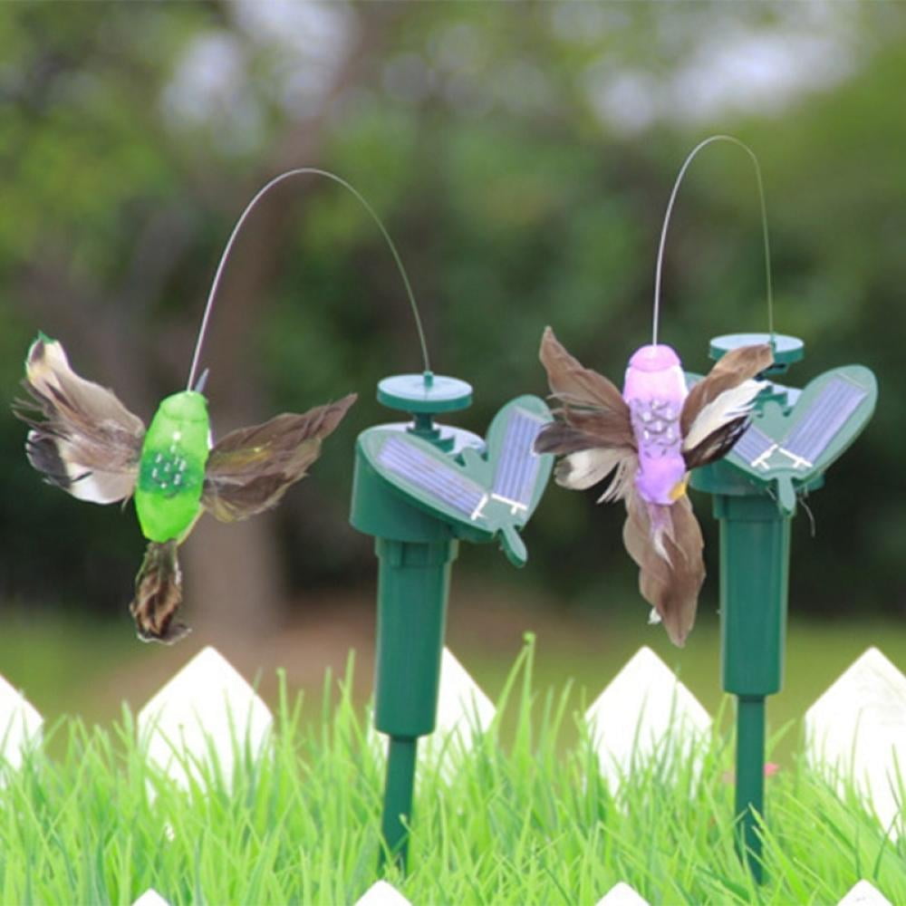 Solar Powered Flying Butterfly Garden Decoration - Assorted Colors