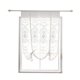 thumbnail image 1 of Naiovety Cortina de tul para puerta y ventana, panel de cortina, bufanda transparente, cenefa, balcón de gasa Sombras de ventana blanco 100x120cm, 1 of 6