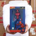 thumbnail image 3 of Figura de anime de Marvel Los Vengadores de 18 cm, Iron Man, Spider-Man, Capitán América, Thor negro, Pantera, figura decorativa, modelo de regalo, juguetes, 3 of 5