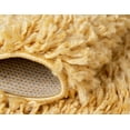 thumbnail image 3 of Unique Loom Davos Shag Collection Area Rug - Solid (7' 10" Square Sun Yellow), 3 of 8