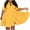 Yellow, variant on Horkkom Shirt Dresses for Women Plus Size Button Short Sleeve Mini Dresses Summer Casual Sundresses XXL