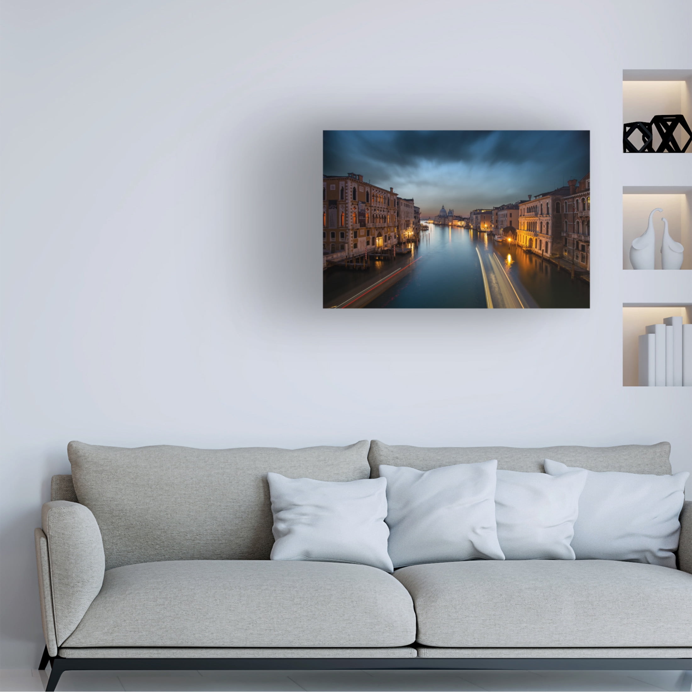Trademark Fine Art Domenico Montemagno Venice Canvas Wall Art
