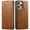 Brown, variant on Feishell Wallet Case for iPhone 13 Pro Max - Card Holder Classic PU Leather Purse Case with Flip Magnetic Closure Kickstand Full Body Shockproof Phone Cover for iPhone 13 Pro Max - Khaki