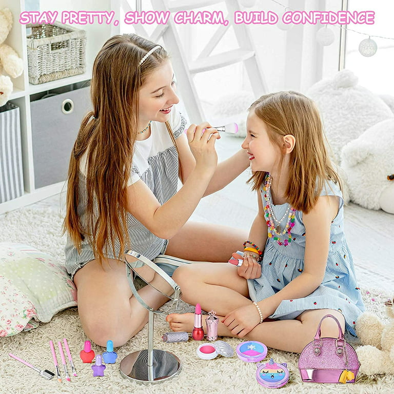 Beayuck Kids Makeup Kit for Girl-Washable Makeup for