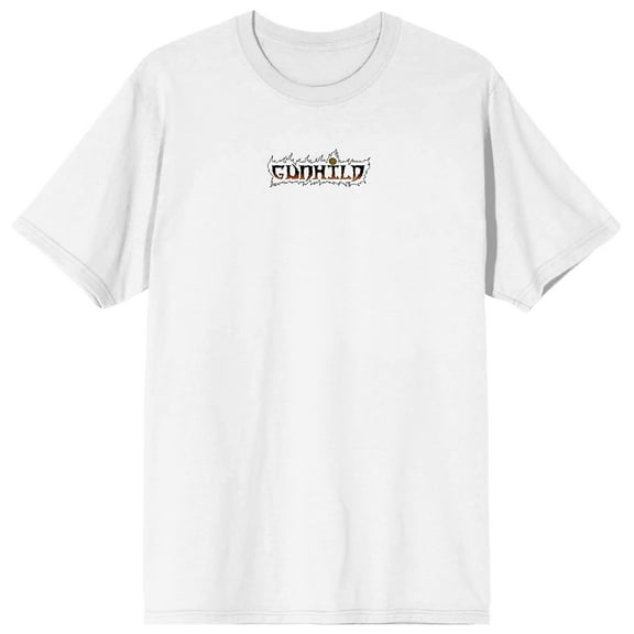 Gunhild in the Sunflower Fields Adult White Short Sleeve Tee-Medium