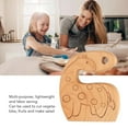 thumbnail image 4 of Cuchillo de madera para niños cortador de madera seguro con jirafa pulida respetuosa con el medio ambiente para niños para actividades entre e hijos ANGGREK Otros, 4 of 8