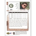 thumbnail image 2 of 2000 Upper Deck MVP #16 Jason Giambi MLB Baseball Trading Card, 2 of 2