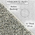 thumbnail image 5 of Koeckritz Rugs Soft & Cozy Carbon Crystals 8'x12' Indoor Area Rug for Living Room or Bedroom, 5 of 7