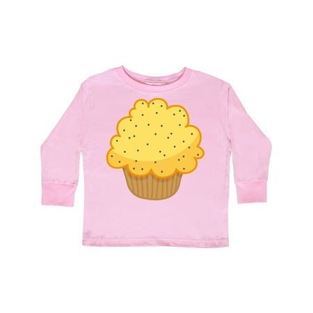 

Inktastic Lemon Poppyseed Muffin Gift Toddler Boy or Toddler Girl Long Sleeve T-Shirt