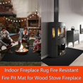 thumbnail image 2 of Tapis Ignifuges pour Foyer, Tapis pour Poêle à Bois, Résistant au Feu, 2 of 4