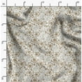 thumbnail image 2 of Soimoi Brown Cotton Cambric Fabric Scorpions Insects Printed Fabric 1 Yard 42 Inch Wide, 2 of 6