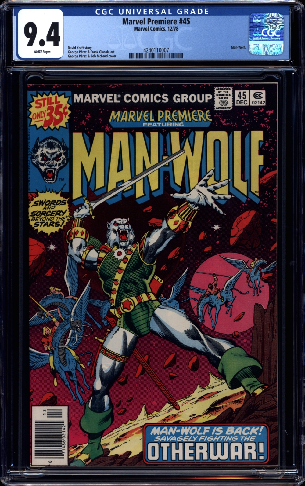 Cover of Marvel Premiere #45