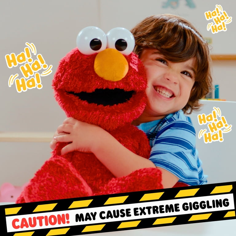 Sesame Street Tickle Me Elmo Giggle Max 18-Inch Interactive Plush