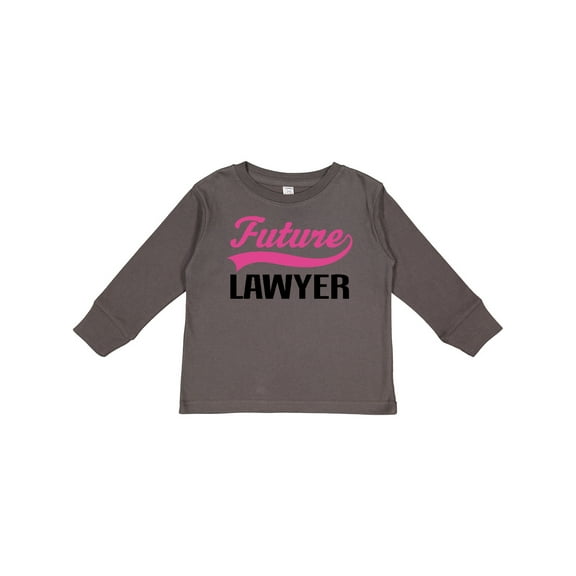 Inktastic Future Lawyer Boys or Girls Long Sleeve Toddler T-Shirt