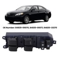 thumbnail image 4 of Electric Master Window Switch, Front Left Power Window Switch Anti Impact 84820-33270  for Yaris Camry Tacoma, 4 of 8