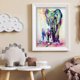 thumbnail image 3 of Cuadros Decorativos Elephant 5D DIY Diamond Painting Kits Full Square Drill Mosaic (30x40CM) DQrwqpou Nuevos Originales, 3 of 8