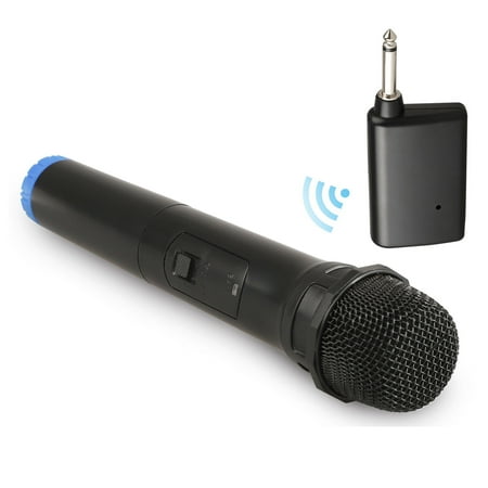 Wireless Microphone, EEEkit Wireless Bluetooth Mic System, Dynamic Handheld Cordless Mic with VHF Receiver for Karaoke Singing Church Speech Weddings Stage
