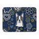 thumbnail image 1 of "Treasures Blue Boston Terrier Floor Mat, 19"" x 27"", multicolor" Caroline's Treasures BB5054RUG, 1 of 1