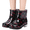 Pink, variant on Mfakffe Rain Boots Women Outdoor Versatile Comfortable Ankle Boots Fashion Waterproof Rubber Shoes With Low Heel Red 8 Wide(EU:40)