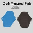 thumbnail image 3 of Papas Menstruales, Almohadillas de Tela externa para almohadillas menstruales de bambú para mujeres, 3 of 7