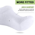 thumbnail image 2 of IKIBVTY 10 Pairs Womens Ankle Cotton Socks Low Cut Thin Short Breathable Sport Casual Socks, 2 of 7
