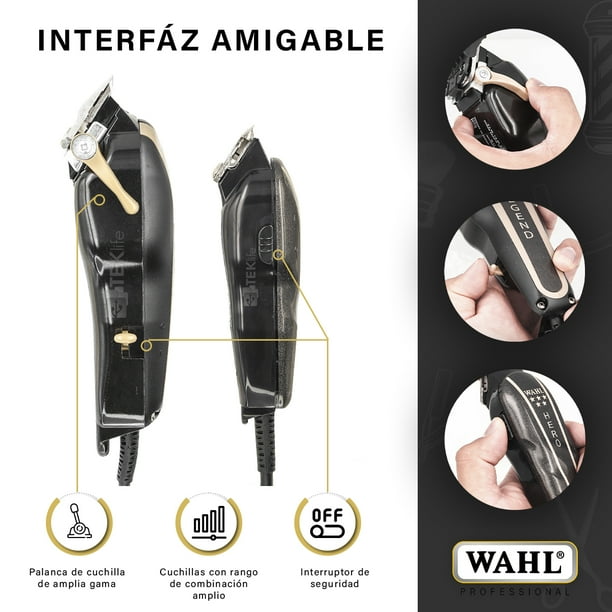 Corta Pelo de Wahl Barber Combo y Shaver Wahl Barber Combo Shaver Walmart en linea
