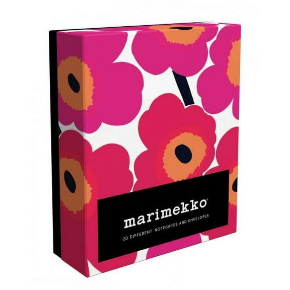 Marimekko x Chronicle Books: Marimekko Notes : 20 Different Unikko Notecards and Envelopes (Postcard book or pack)