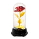 thumbnail image 1 of Billuyoard 2021 cúpula de luz rosa LED flor artificial flores artificiales de Navidad para decoración boda regalos de Año Nuevo para el hogar Kits de decoración para fiestas rojo Billuyoard HA008474-02B, 1 of 6