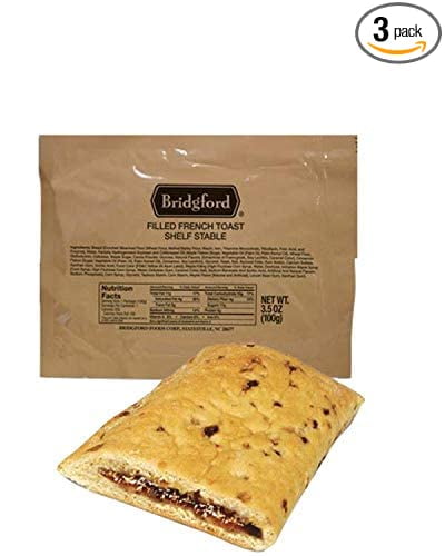 Filled French Toast MRE - Breakfast Snack Survival Food Ready to Eat ...
