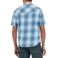 thumbnail image 4 of Wrangler® Men's Premium Short Sleeve Plaid Shirt, Sizes S-2XL, 4 of 5