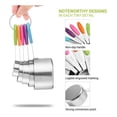 thumbnail image 2 of U Chef Tazas Cucharas Medidoras Acero Inoxidable 10 Piezas U Chef Juego.Medidor.X10, 2 of 7