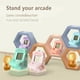 thumbnail image 5 of Sidaley Mini consola de juegos portátil para hombres y mujeres, llavero de juegos de Arcade portátil, bolso, mochila, monedero, llavero, decoración Videojuegos y accesorios Violeta, 5 of 6