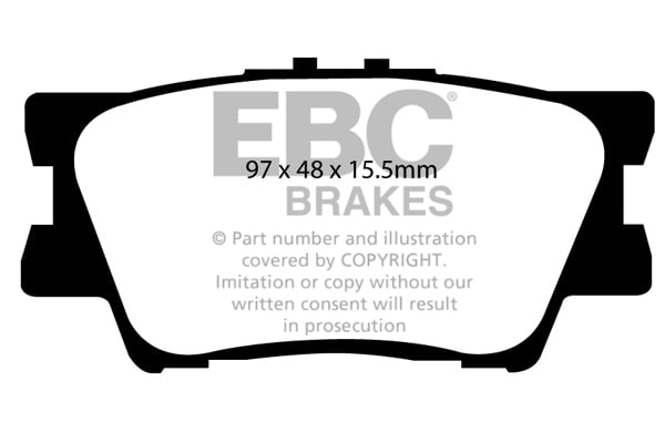 EBC Brakes UD1544 Ultimax Brake Pad