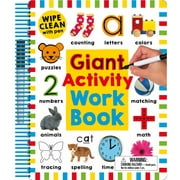 Wipe Clean: Giant Activity Workbook -- Roger Priddy