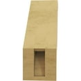 thumbnail image 4 of Ekena Millwork 3"W x 8"D x 8"H Funston Rough Cedar Woodgrain TimberThane Knee Brace, Primed, 4 of 6