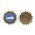thumbnail image 1 of Pin de Gancho de Metal Vintage Unbranded Rayo de Energía Proteger el Medio Ambiente con Forma de Sol, 1 of 3