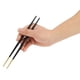 thumbnail image 2 of 304 Stainless Steel Chopstick Japanese Sushi Gold Chopsticks Tableware Set, Lightweight and Reusable Metal Silverware for Lunch Dishwasher Safe(Black) Unbranded JY18455-01, 2 of 7