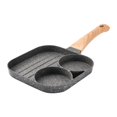 thumbnail image 1 of LUNA 3 In 1 Frying Pan Multipurpose Burger Pan Non-Stick Crepe Pan Stone Aluminum Pancake Frying Pan Kitchen Pan, 1 of 8