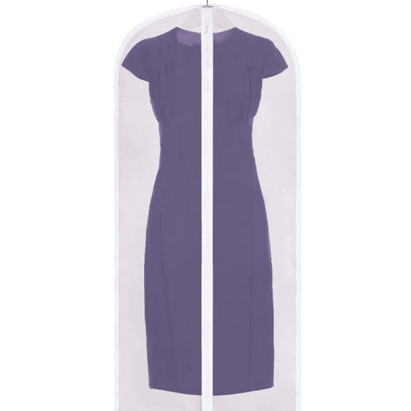 Large 53 x 23 inches, Dress Bag for Gowns, Suits, Jackets, Dresses, Hanging Clothing Storage Bag, Water Repellent, Dust Proof,